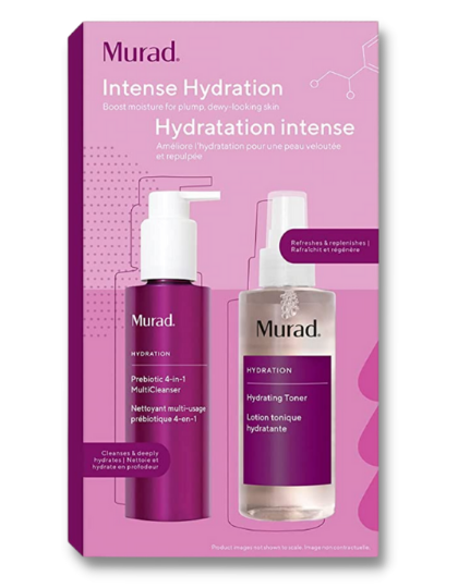 A product and packaging image of Dr Murad Intense Hydration Value Set on a white background