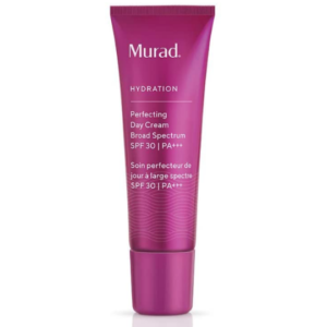 A product image of Dr Murad Perfecting Day Cream SPF 30 on a white background