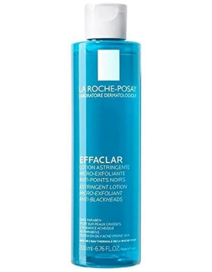 A product image of La Roche Posay Effaclar Clarifying Lotion (200ml) on a white background