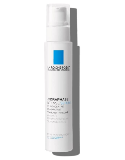 A product image of La Roche Posay Hydraphase Intense Hydrating Serum 30ml on a white background