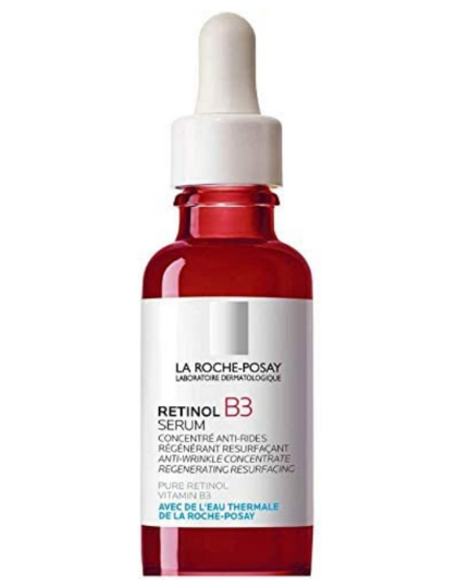 A product image of La Roche Posay Retinol 0.3% + Vitamin B3 Serum 30ml Anti-Ageing Facial Beauty Serum Moisturiser on a white background