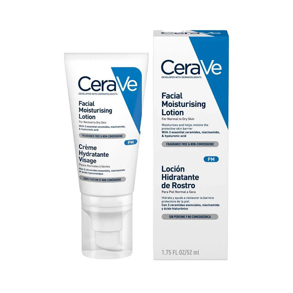 CeraVe Facial Moisturizing Lotion PM to fix skin barrier damage