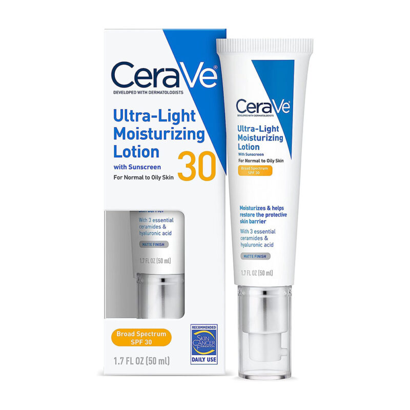 CeraVe Oil Control Ultra-Light Face Moisturiser SPF 30