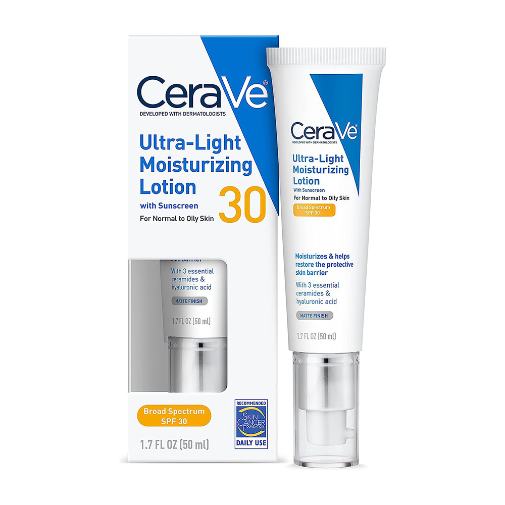 CeraVe Oil Control Ultra-Light Face Moisturiser with SPF 30