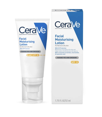 CeraVe AM Facial Hydrating Moisturising Lotion With SPF 25