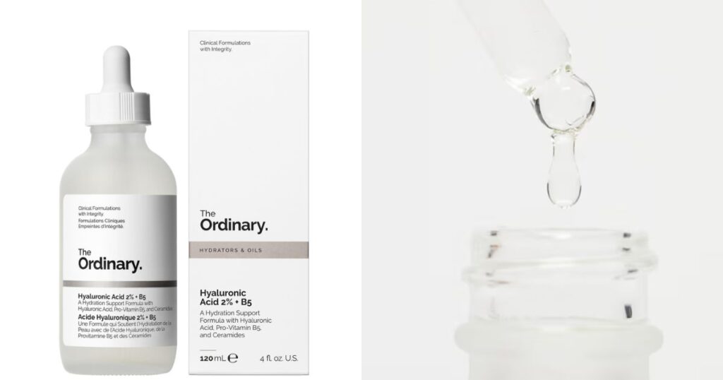 hyaluronic acid skincare Top products review: The Ordinary: Hyaluronic Acid 2% + B5