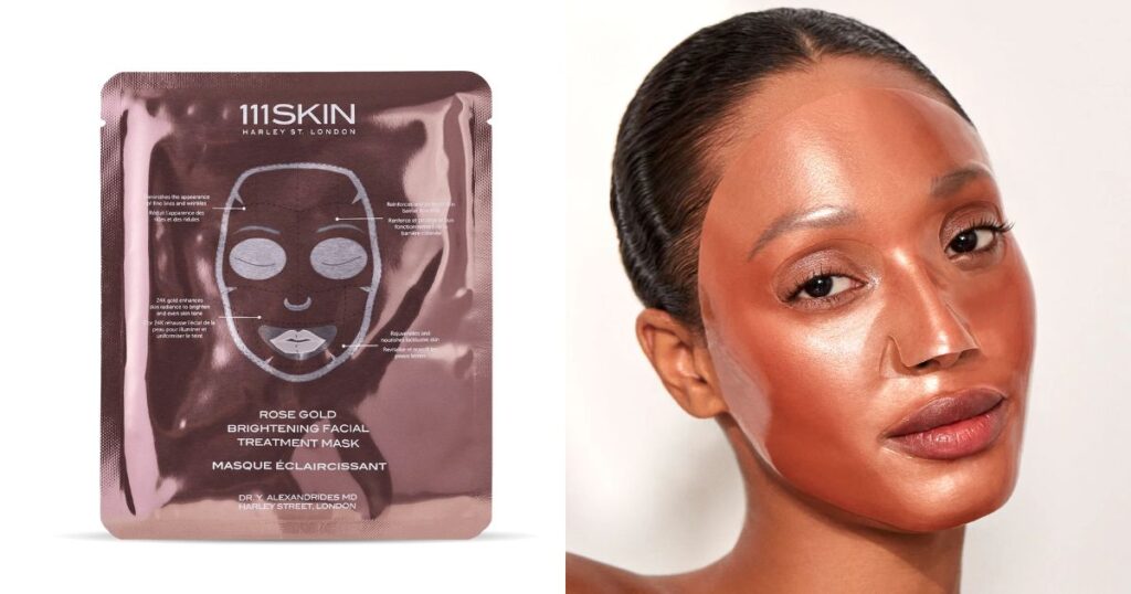 111Skin - Rose Gold Brightening Facial Treatment Mask