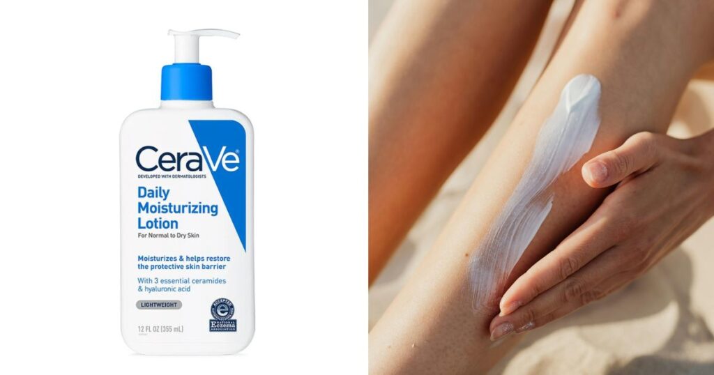 Summer Bum Acne Treatment derm-backed recommendation: CeraVe: Daily Moisturizing Lotion