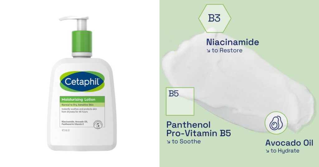 Cetaphil Moisturising Lotion – dermatologist-approved skincare under £20