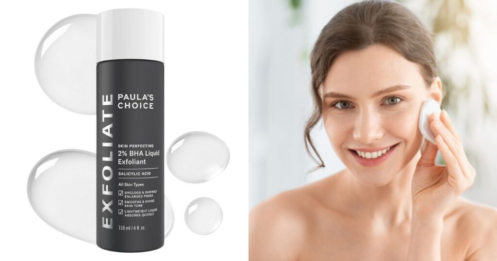 Gluten-Free Skincare Products: Paula's Choice- Skin Perfecting 2% BHA Exfoliating Toner for Clear Skin