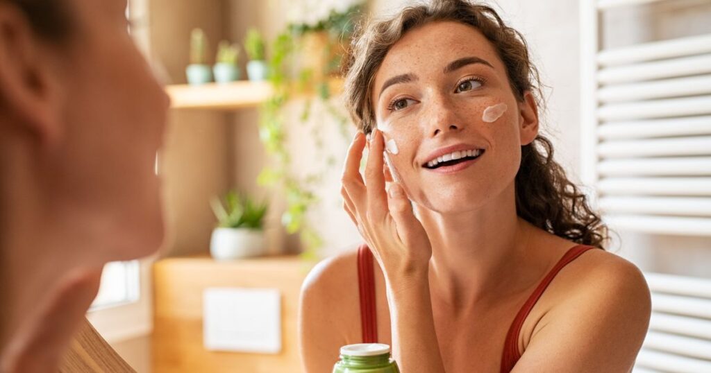Morning Skincare routine for sensitive and acne-prone skin